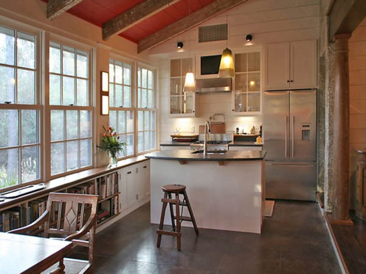Дом в Америке внутри кухня