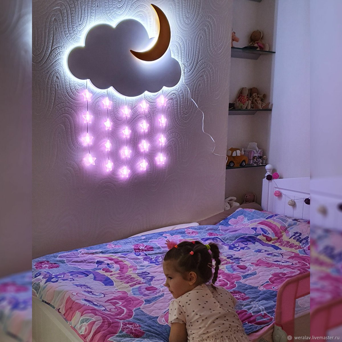 Детский ночник на стену