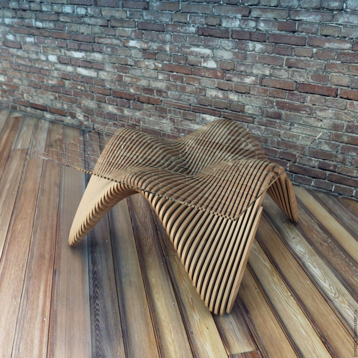 Параметрика из фанеры мебель