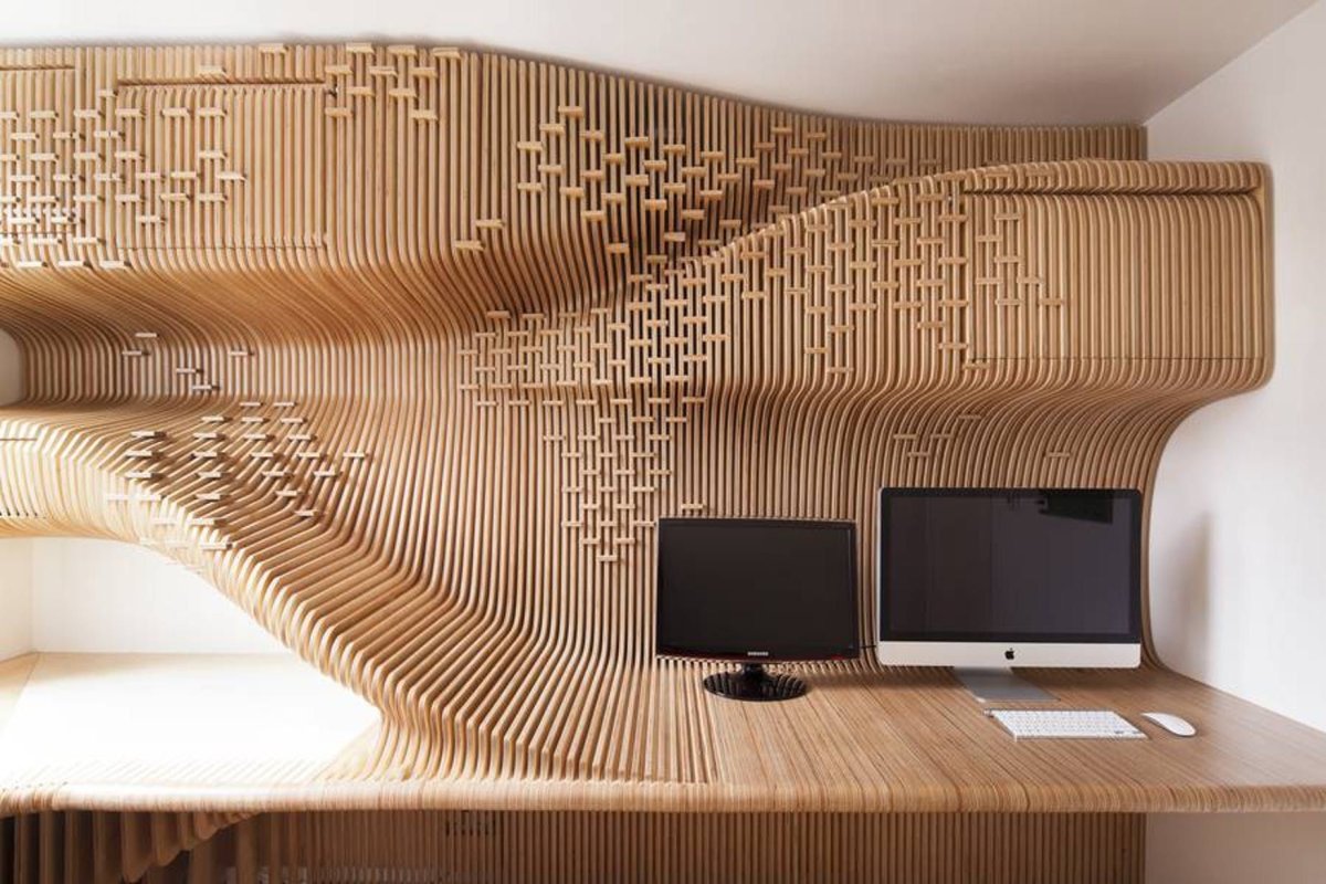 Мебель фанеры Параметрика