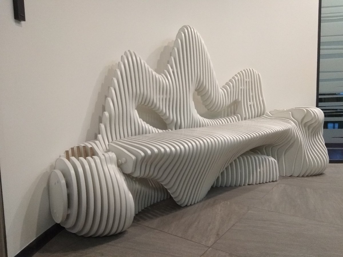 Лавочка из пенопласта