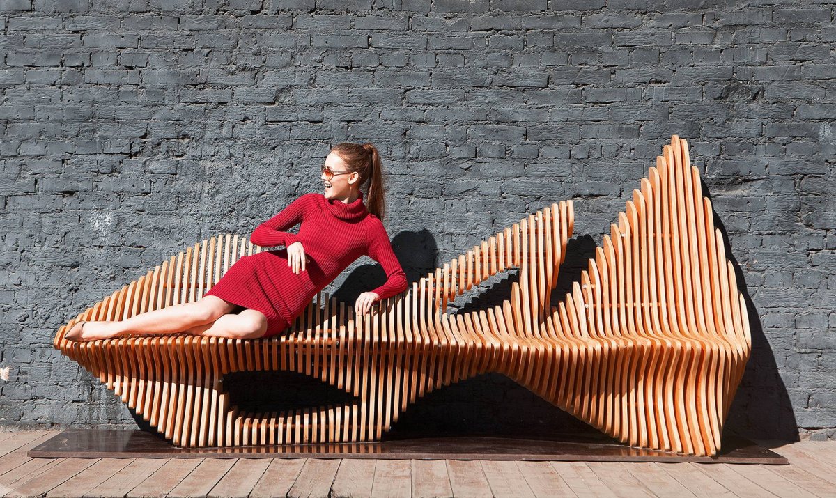 Параметрическая скамья Bench w3.1