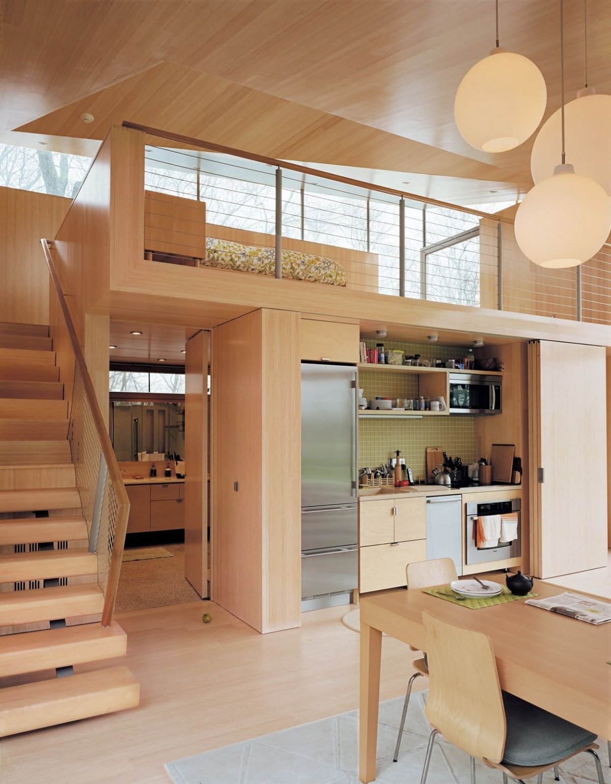 Двухэтажная комната