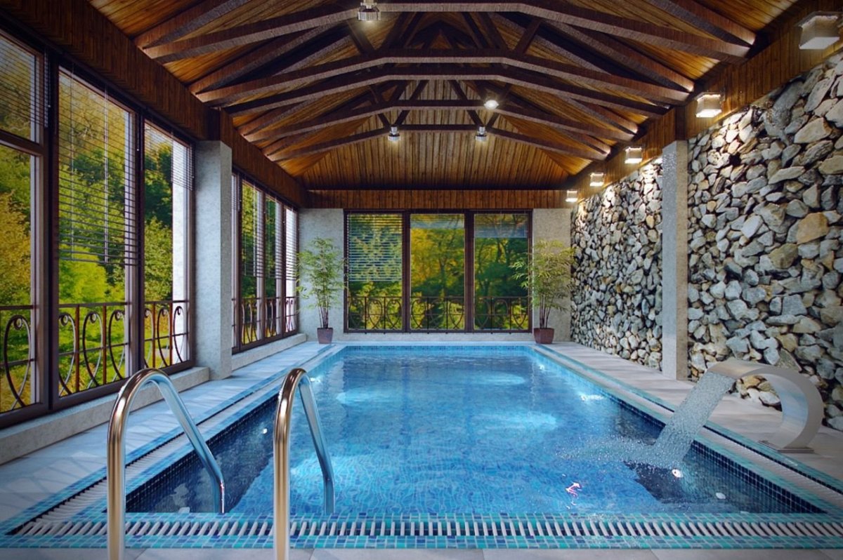 Бассейн в частном доме