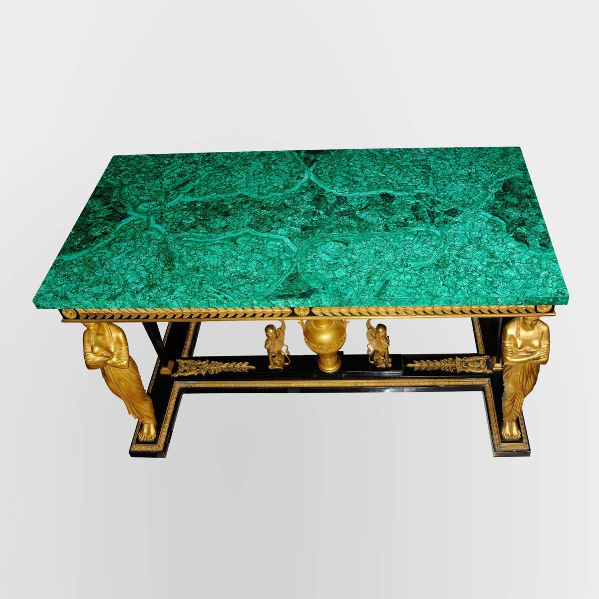 Стол малахит 3м