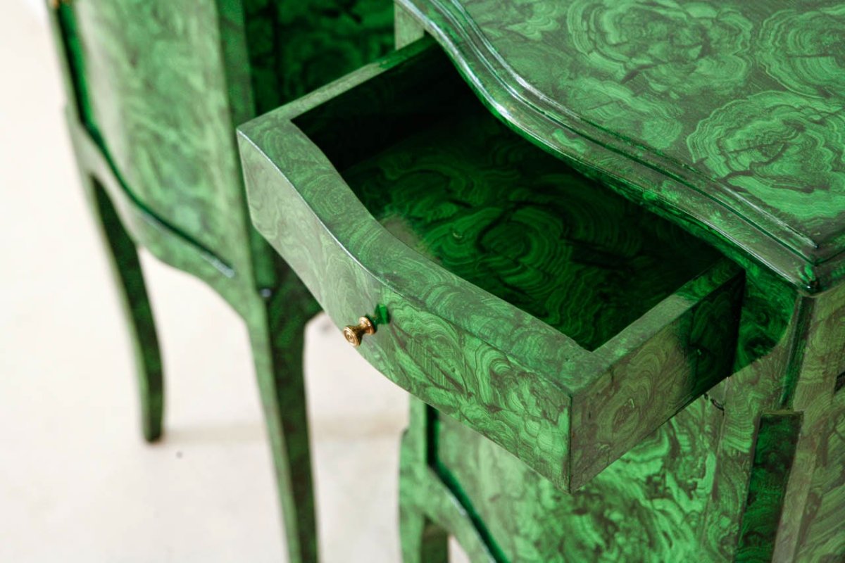 Уральский малахит роспись