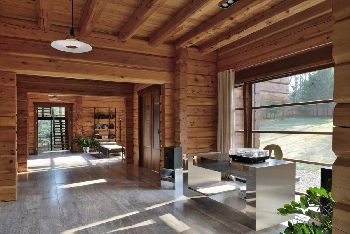 Норвежский деревянный дом из лафета