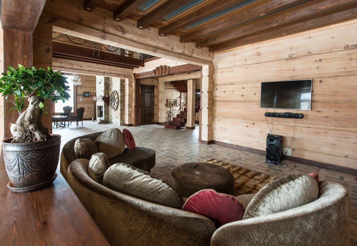 Деревянный дом из лафета