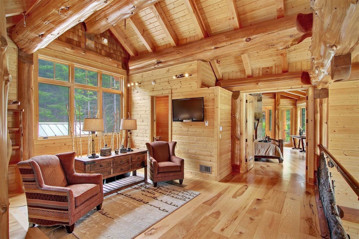 Дома пост энд Бим из лафета