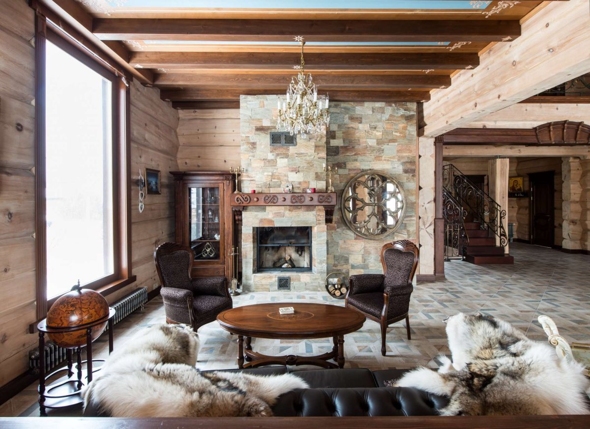 Норвежский лафет интерьер