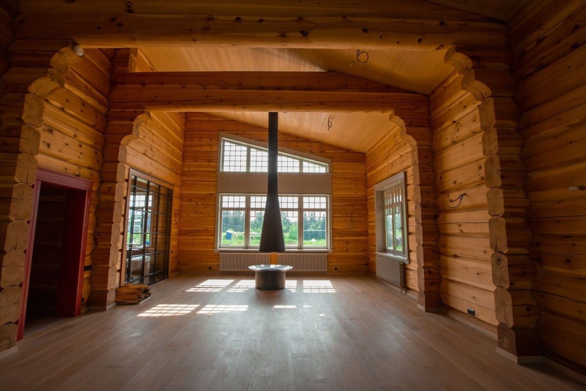 Дом из лафета