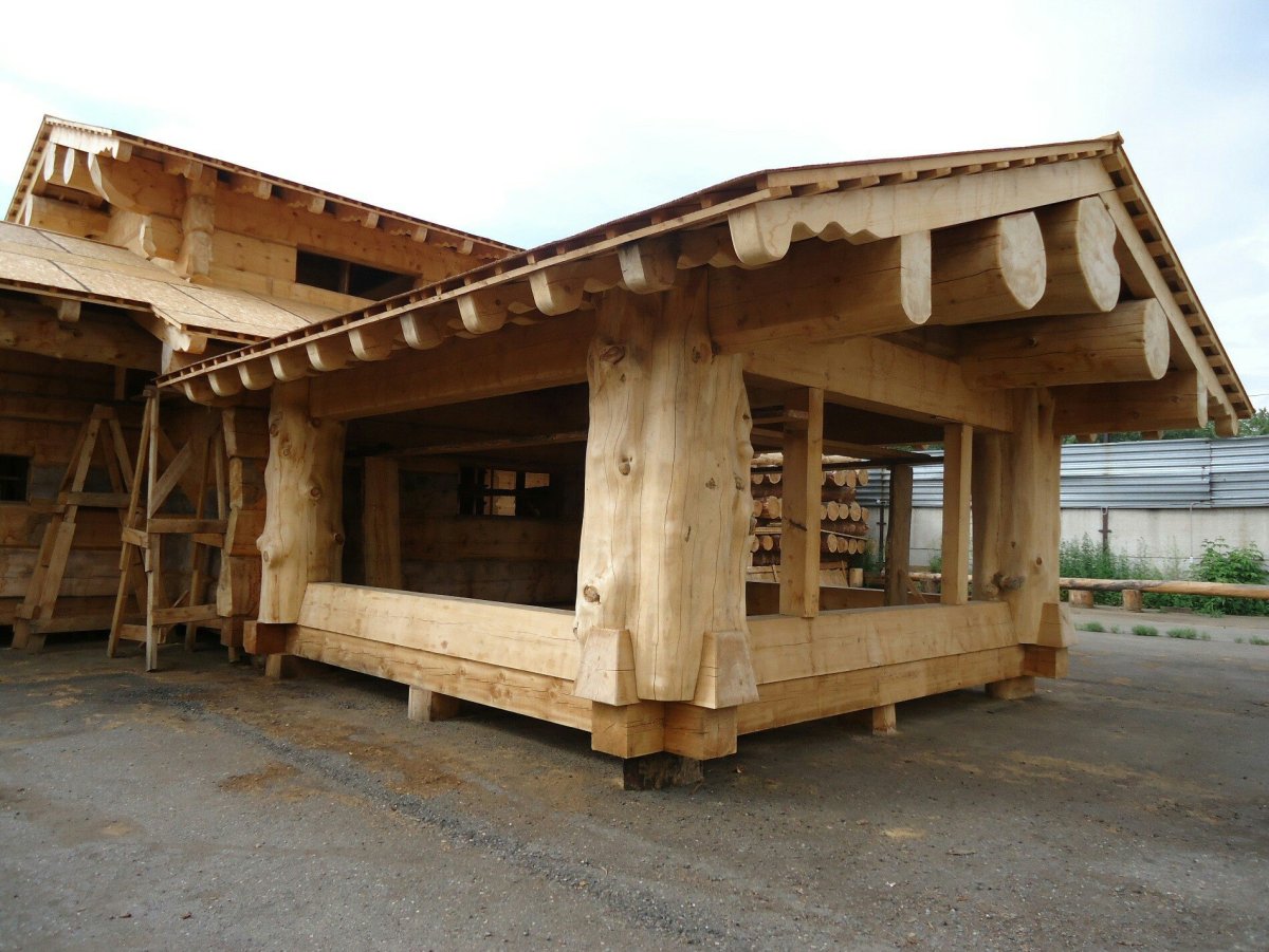 Лафет из кедра