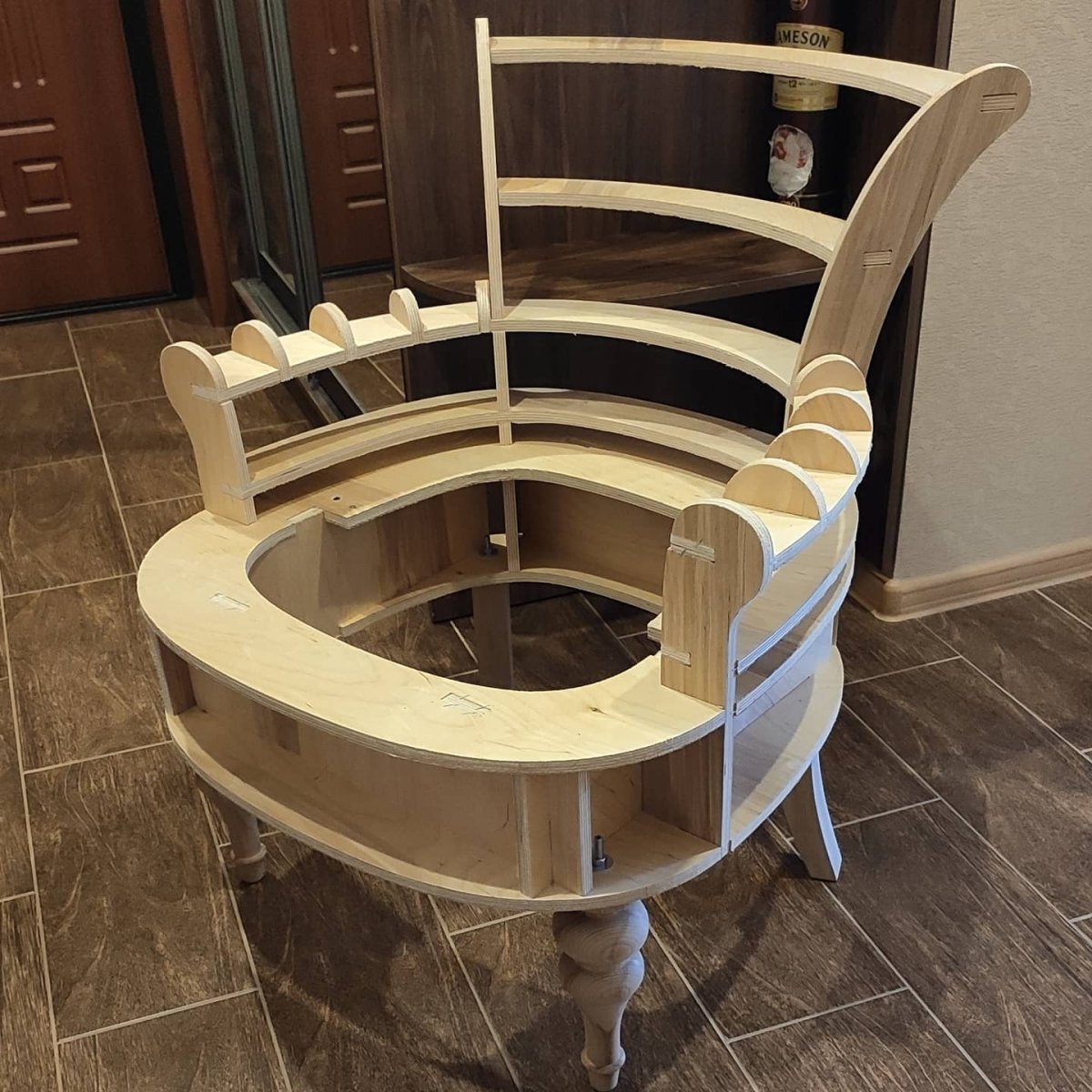 Каркас кресла на ЧПУ