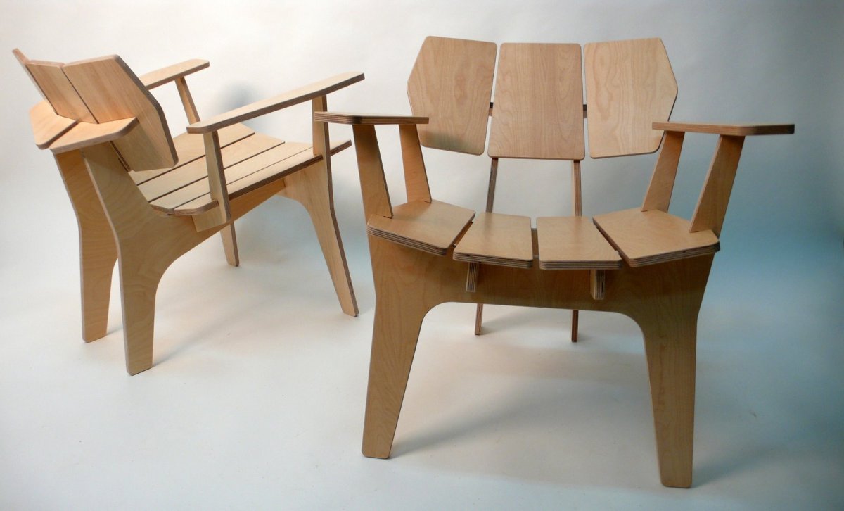 Дачная мебель из фанеры