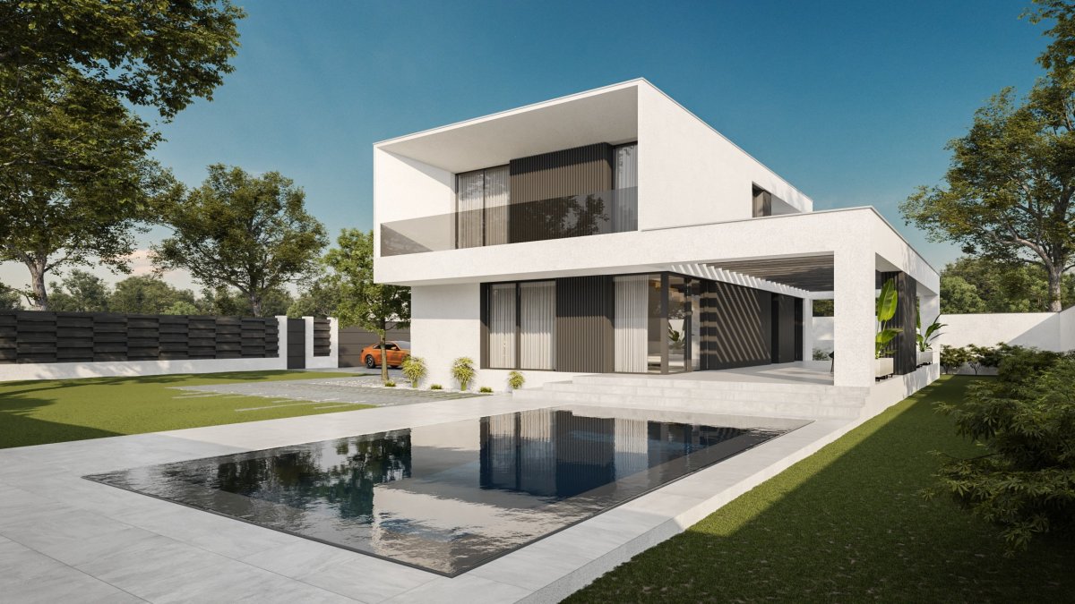 Дом Минимализм