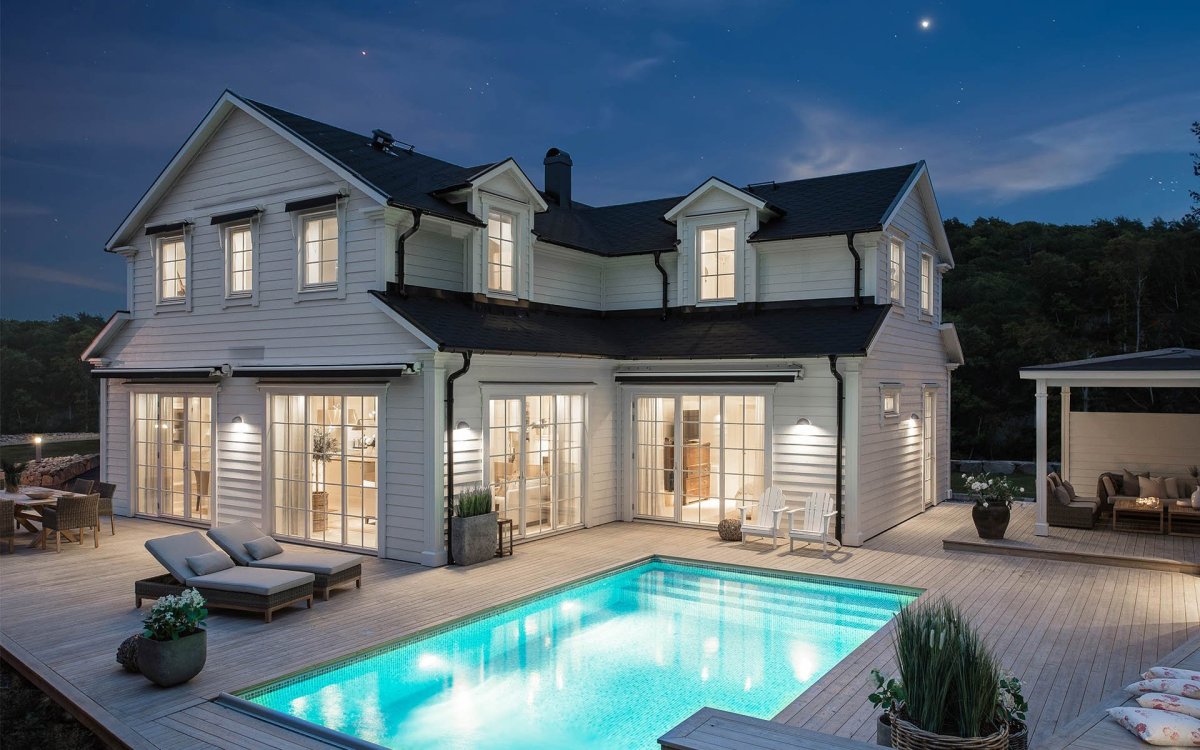 Красивый дом