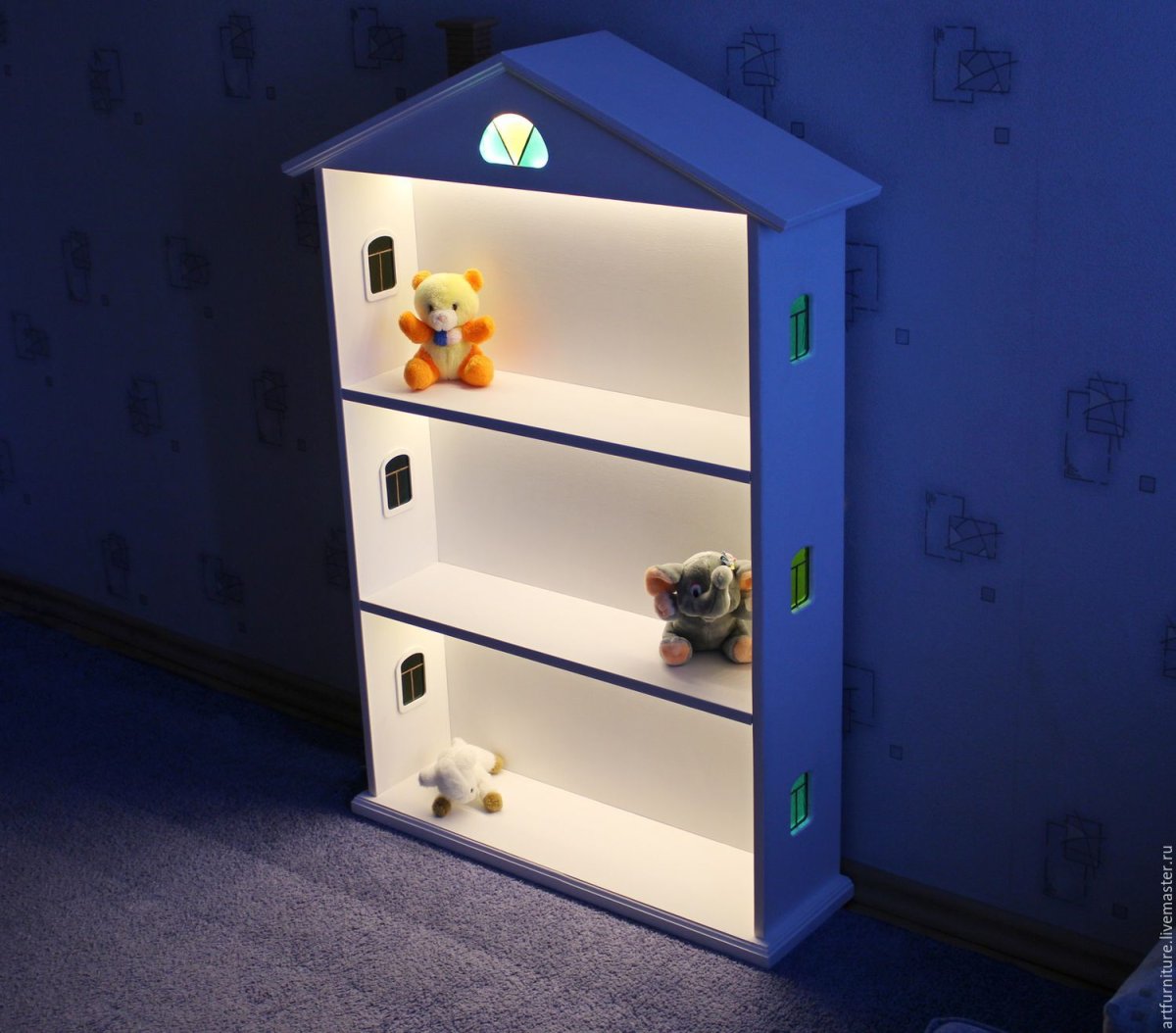 Стеллаж домик