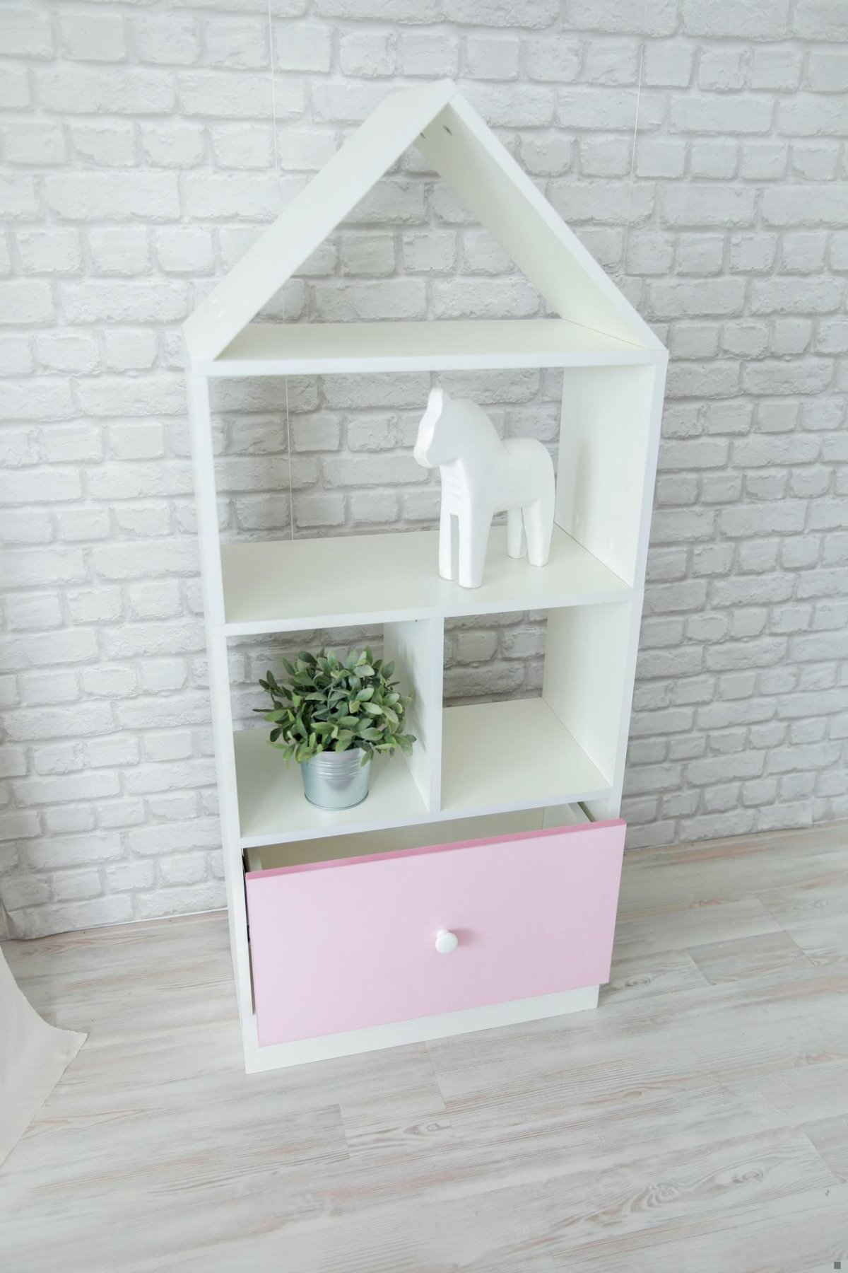 Стеллаж-домик в2 лайм