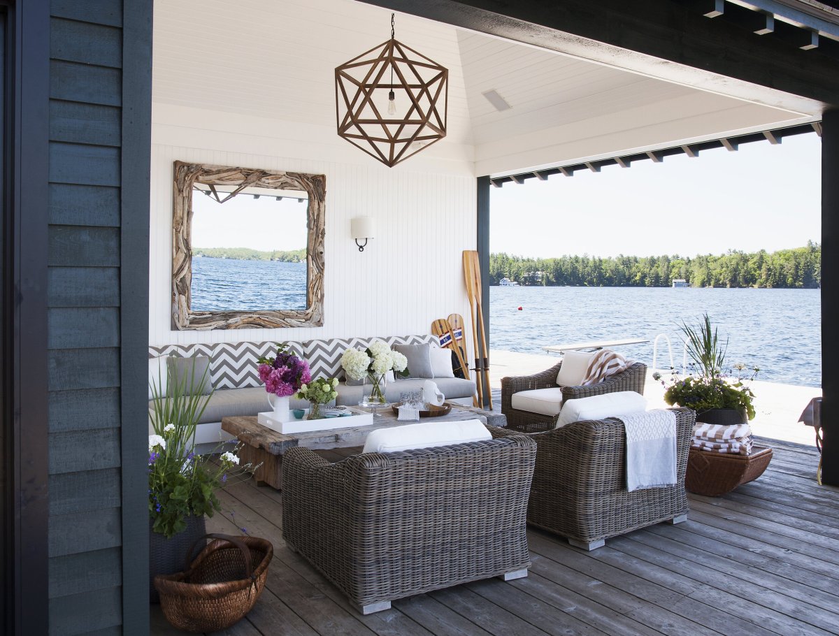 Онтарио Канада коттеджи у озера