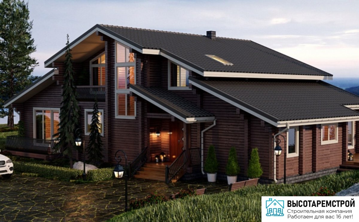 Коричневый дом