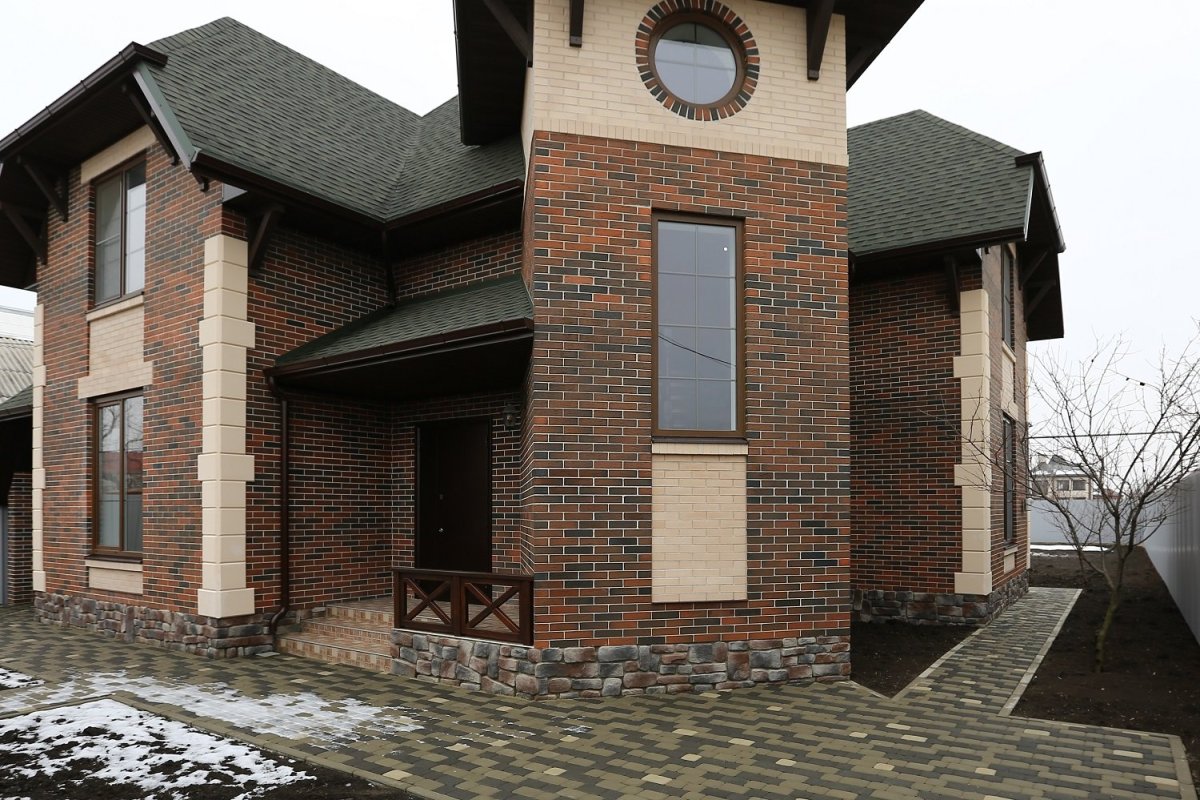 Дом из баварской кладки