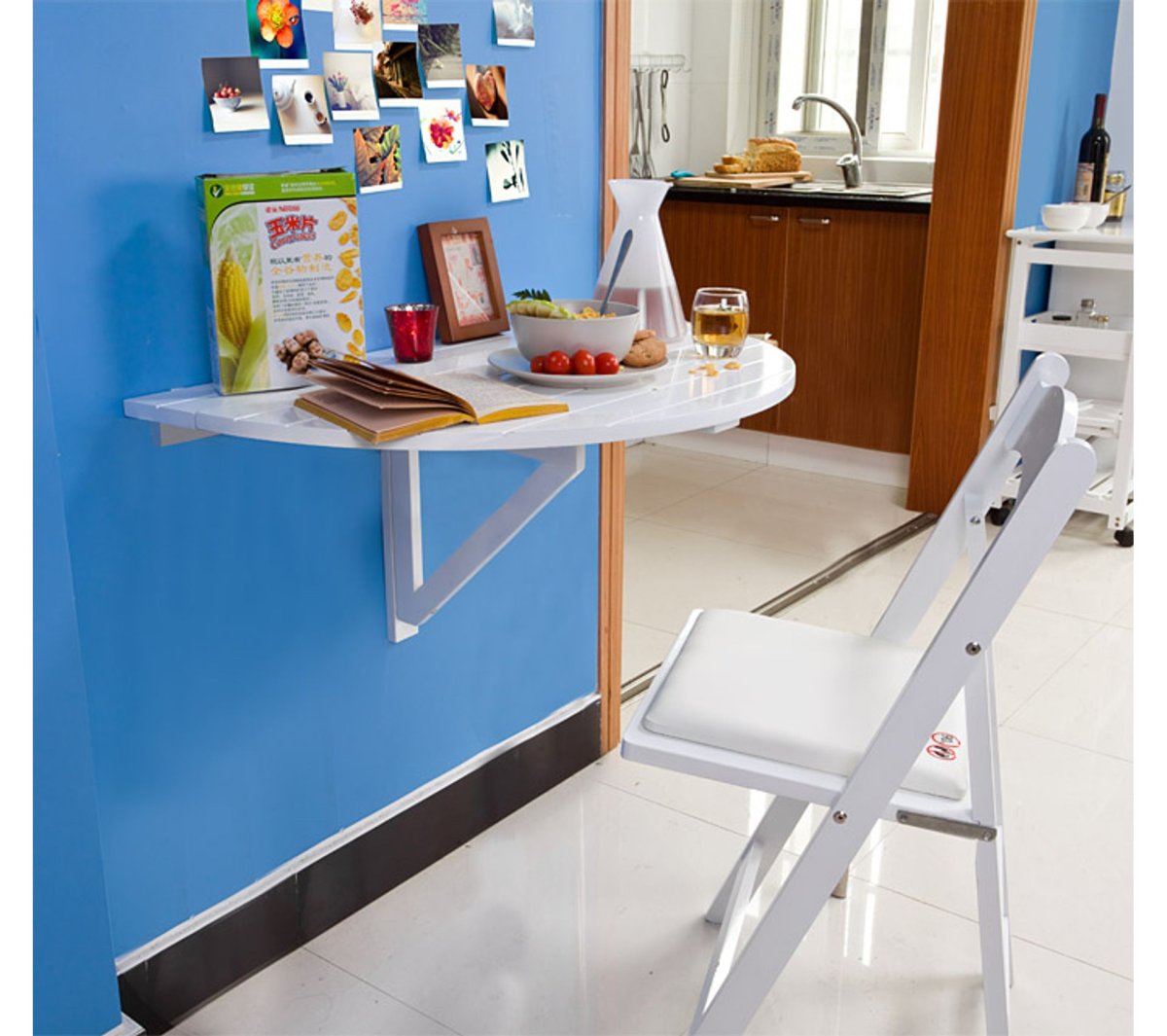 Стол детский откидной настенный