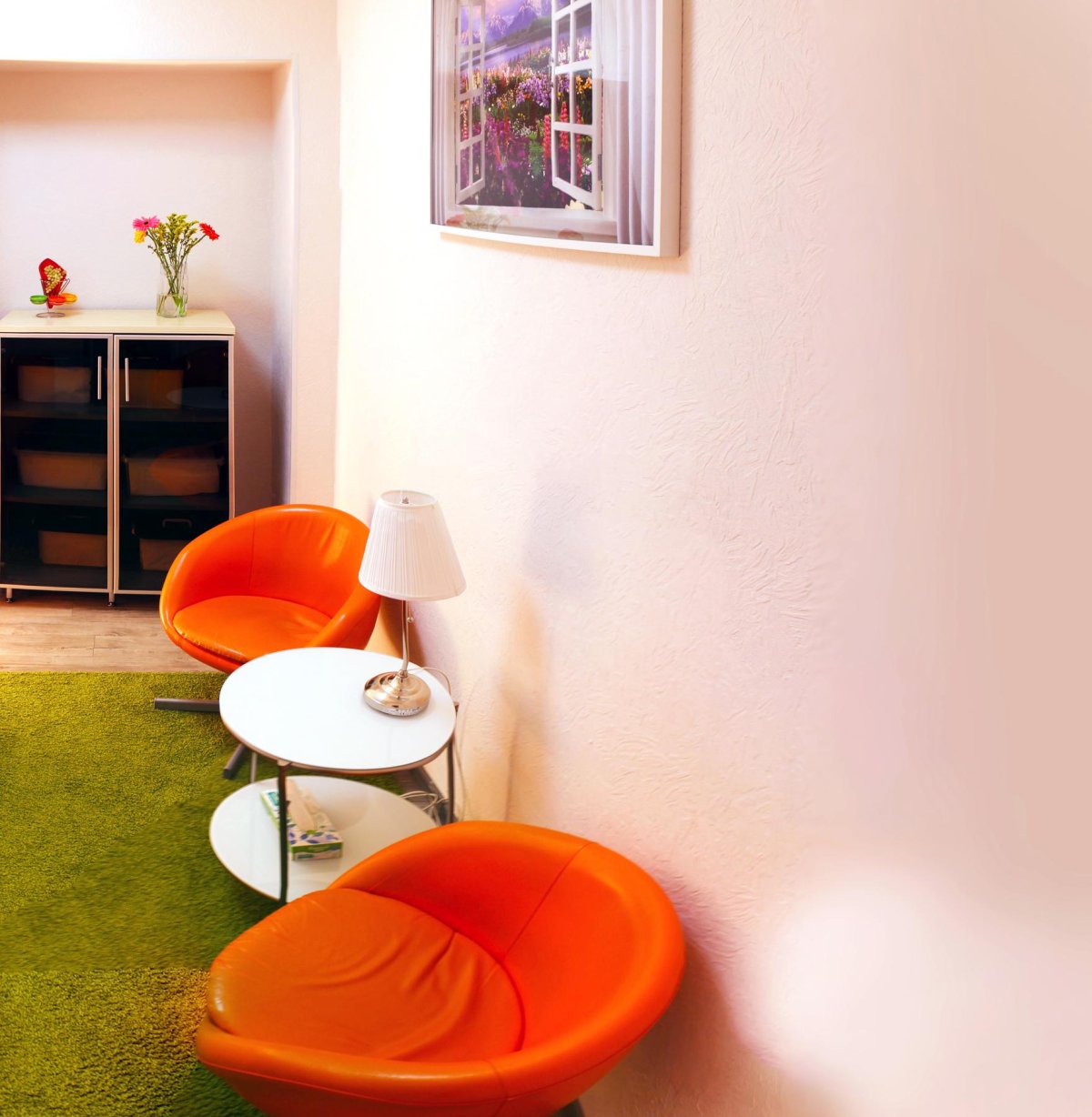 Мягкая мебель для кабинета психолога