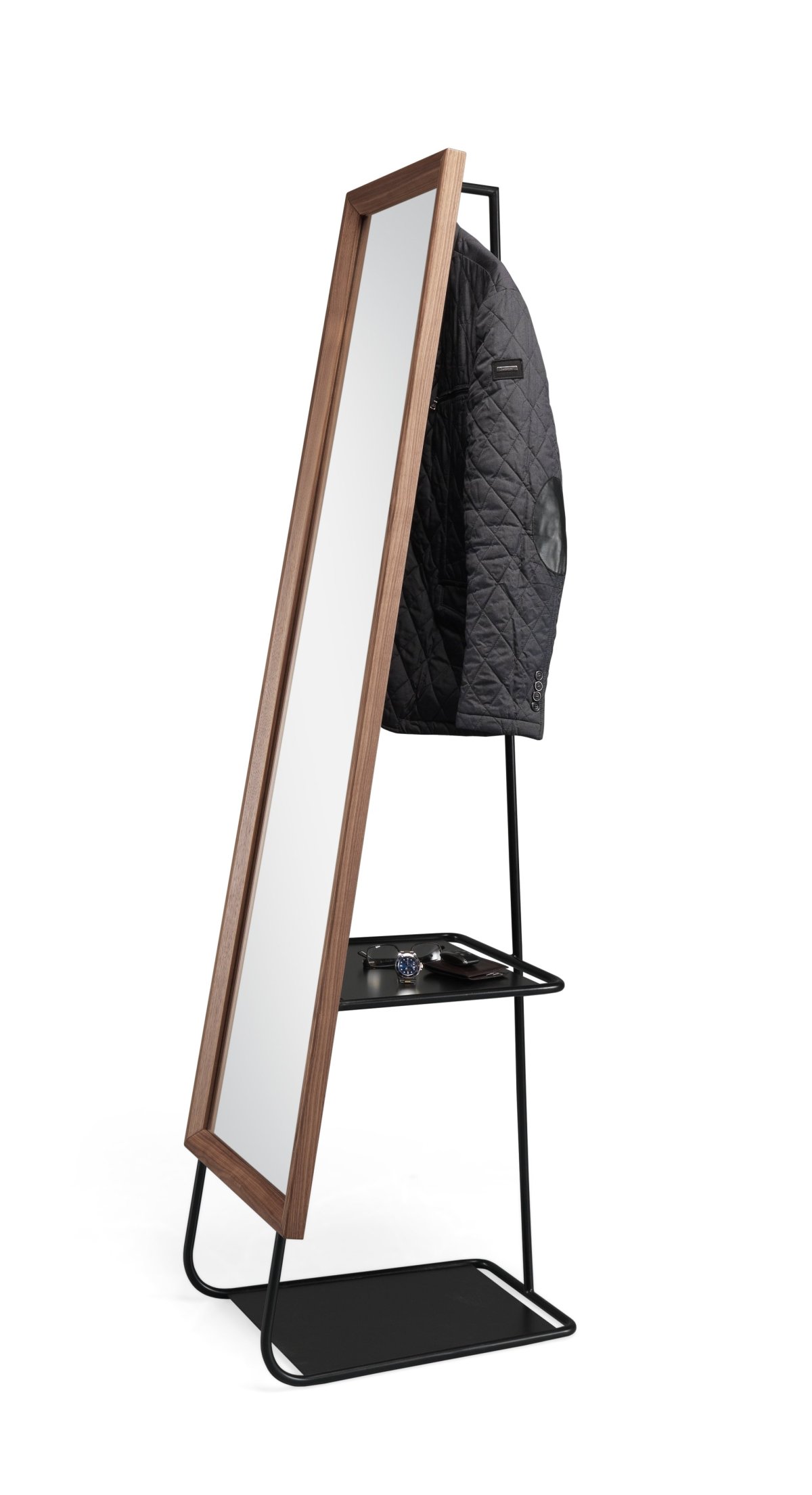 Зеркало напольное с вешалкой для одежды