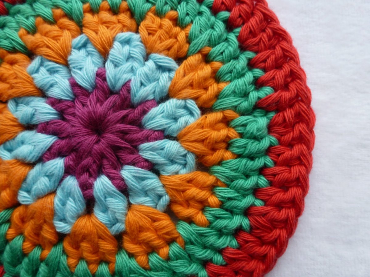 Мастер класс сидушки крючком