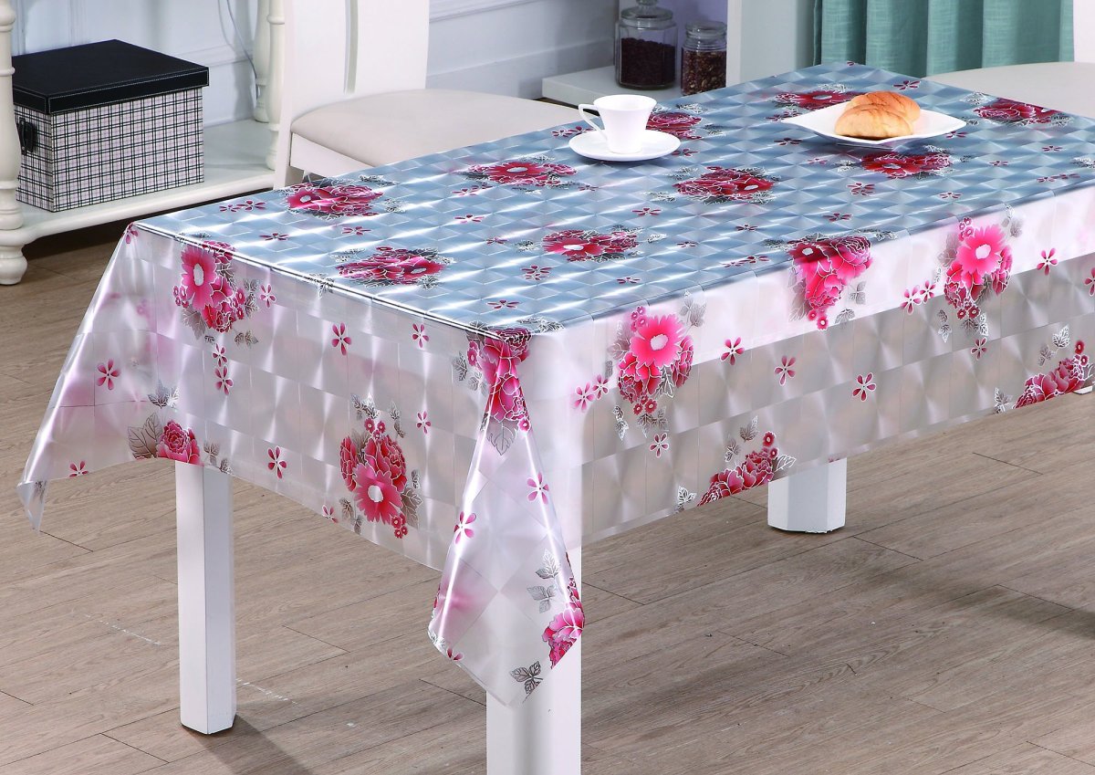 Клеенка прозрачная ПВХ, 3d, 1,37*20м, тс319-001 /2/ (шт.)