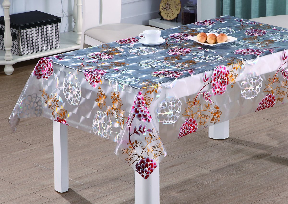 Клеенка прозрачная ПВХ, 3d, 1,37*20м, тс319-001 /2/ (шт.)