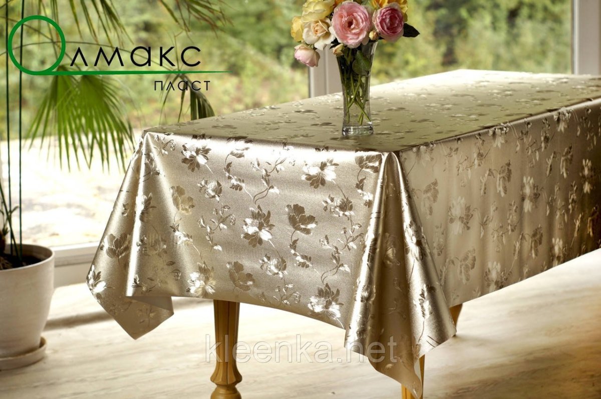 Скатерть Gold роза 110х140