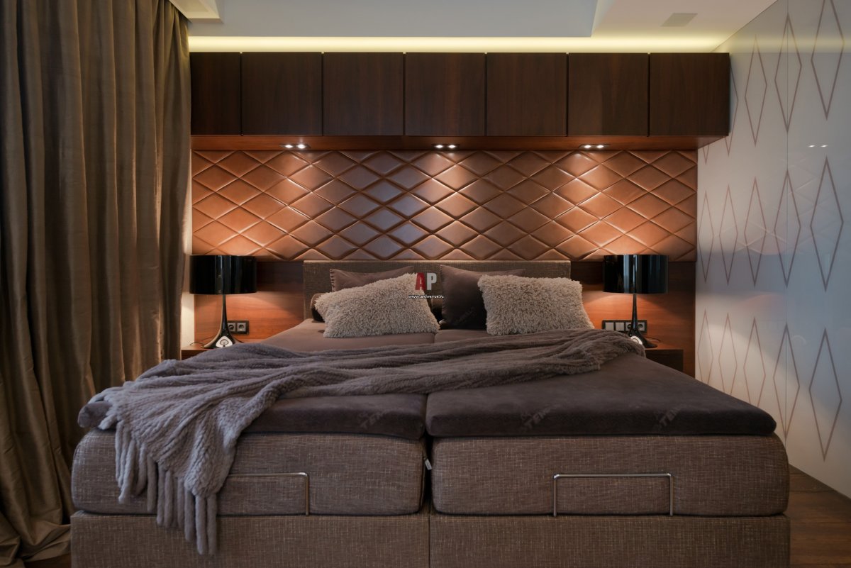 Мягкие стеновые панели в современном стиле