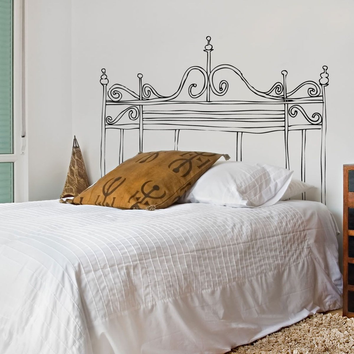 Украшение для спинки кровати