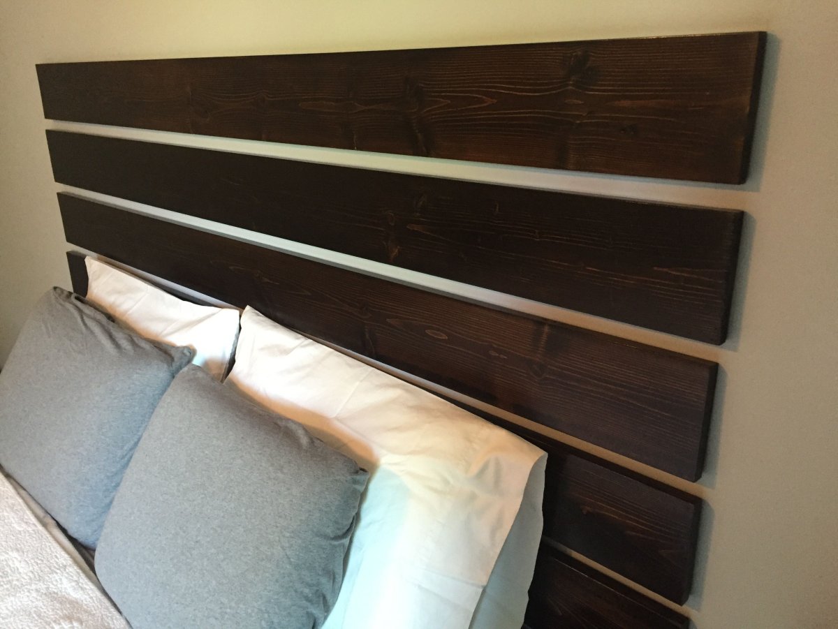 Спинка кровати из ламината