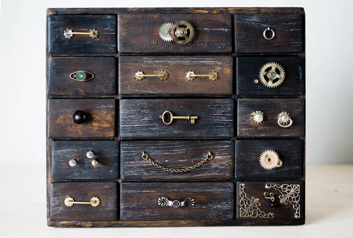 Комод в стиле стимпанк