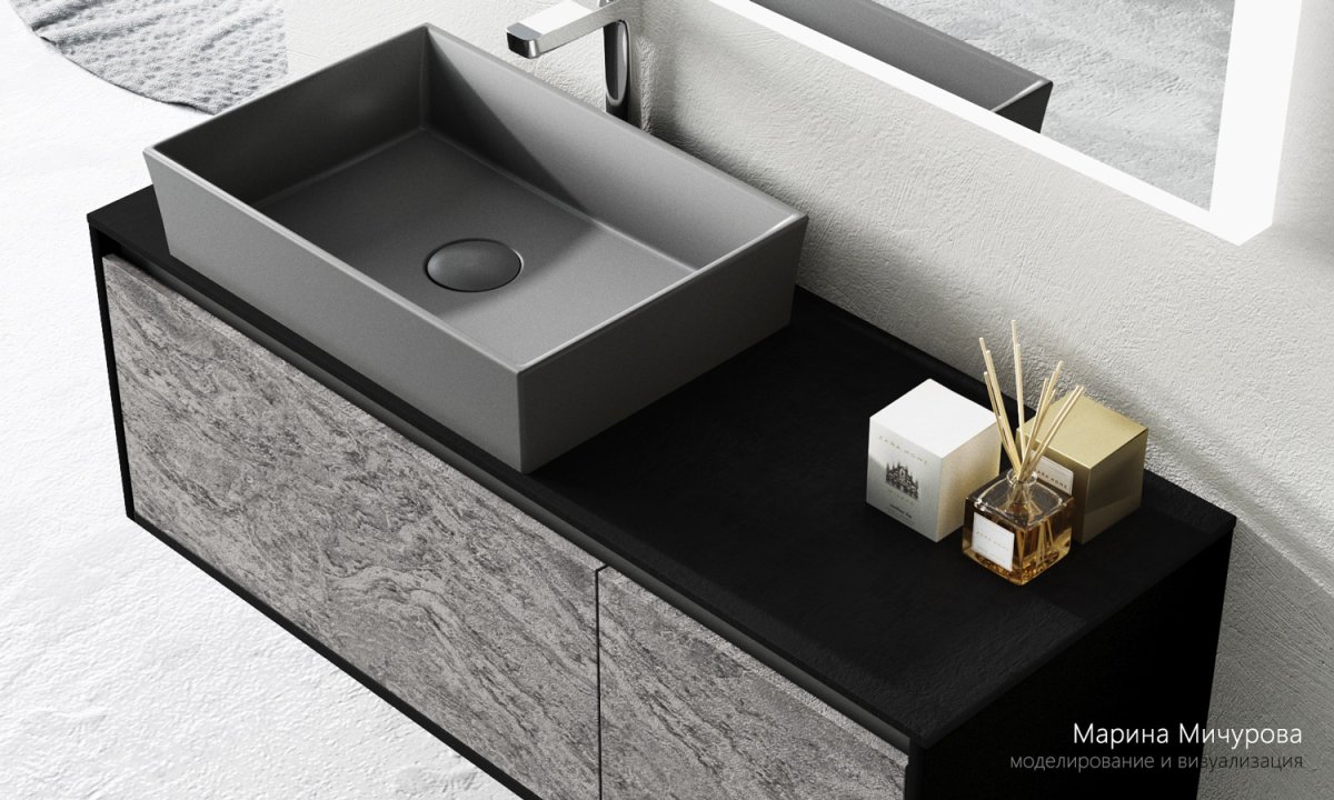 Тумба подвесная infin 120