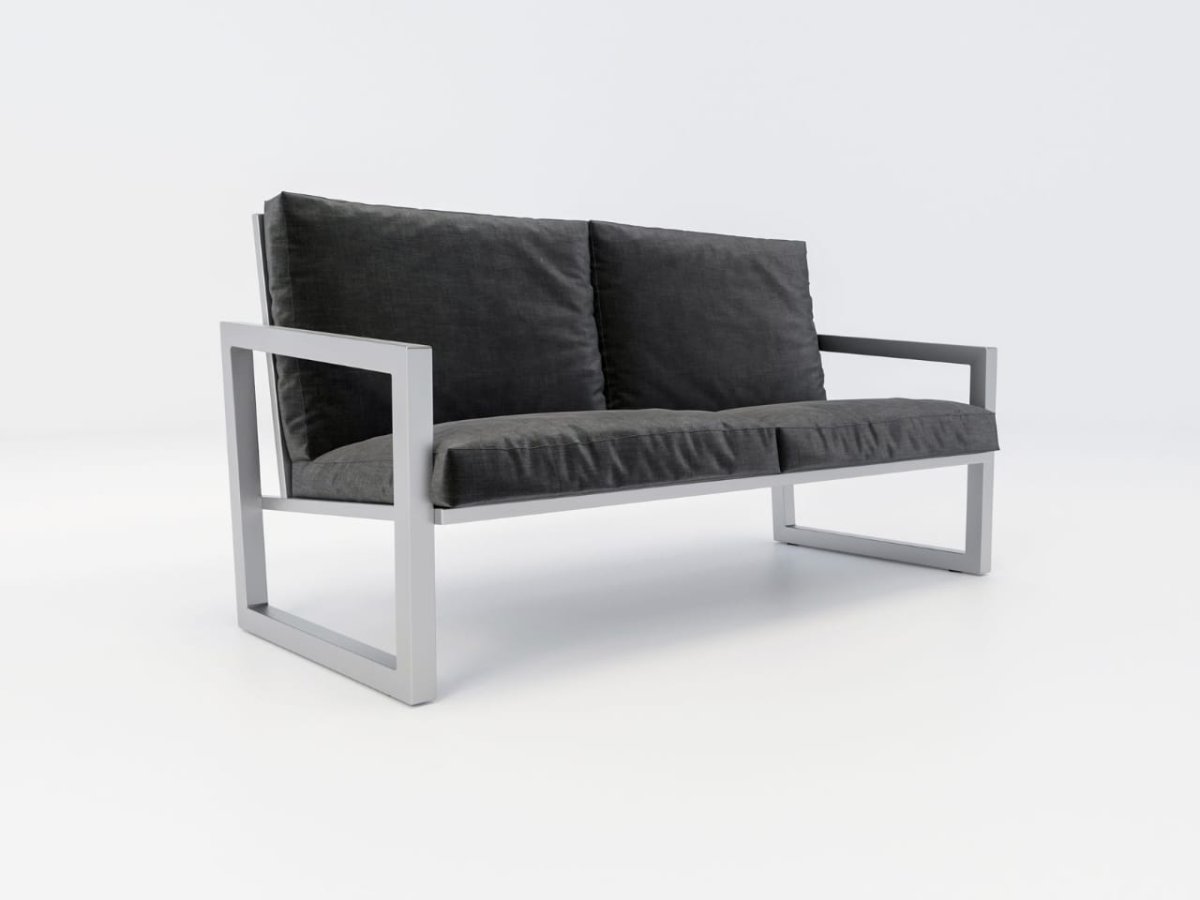 Диван на металлокаркасе лофт DS-3