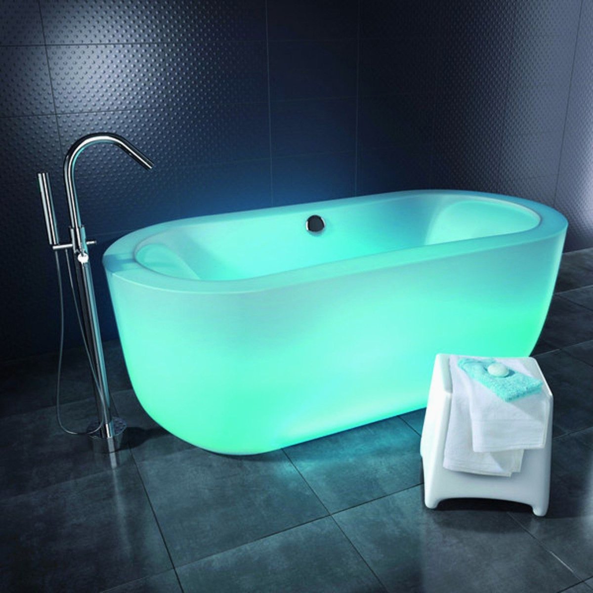 Стеклянная ванна