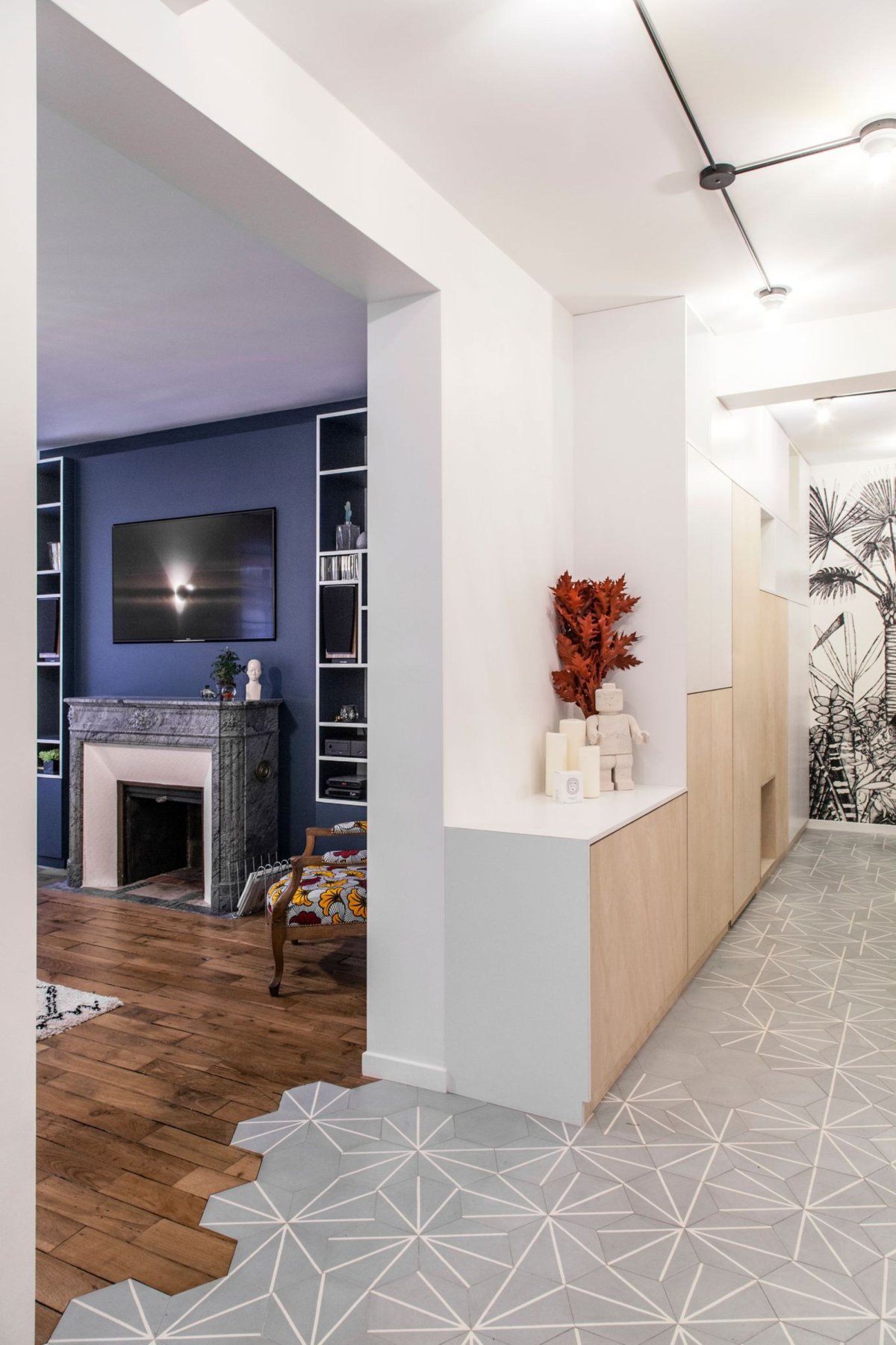 Плитка в кухнегостинной