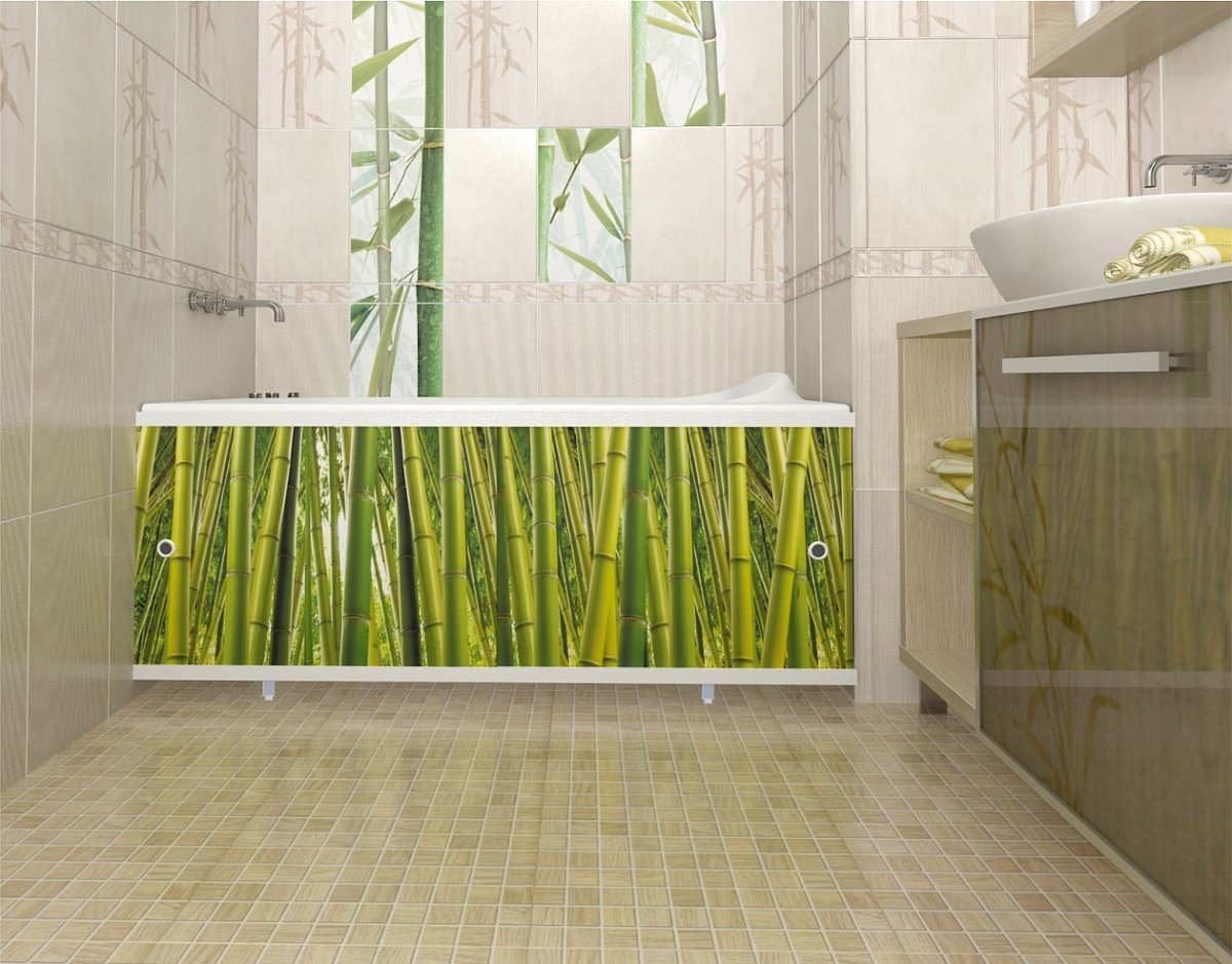 Экран под ванну Метакам бамбук