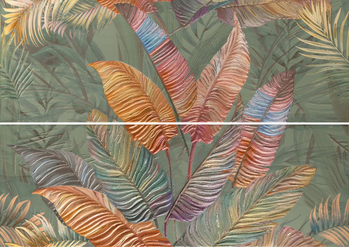 Плитка Ape Ceramica Crayon Dec Set 2 Vergel ( 2шт) 63,2*90