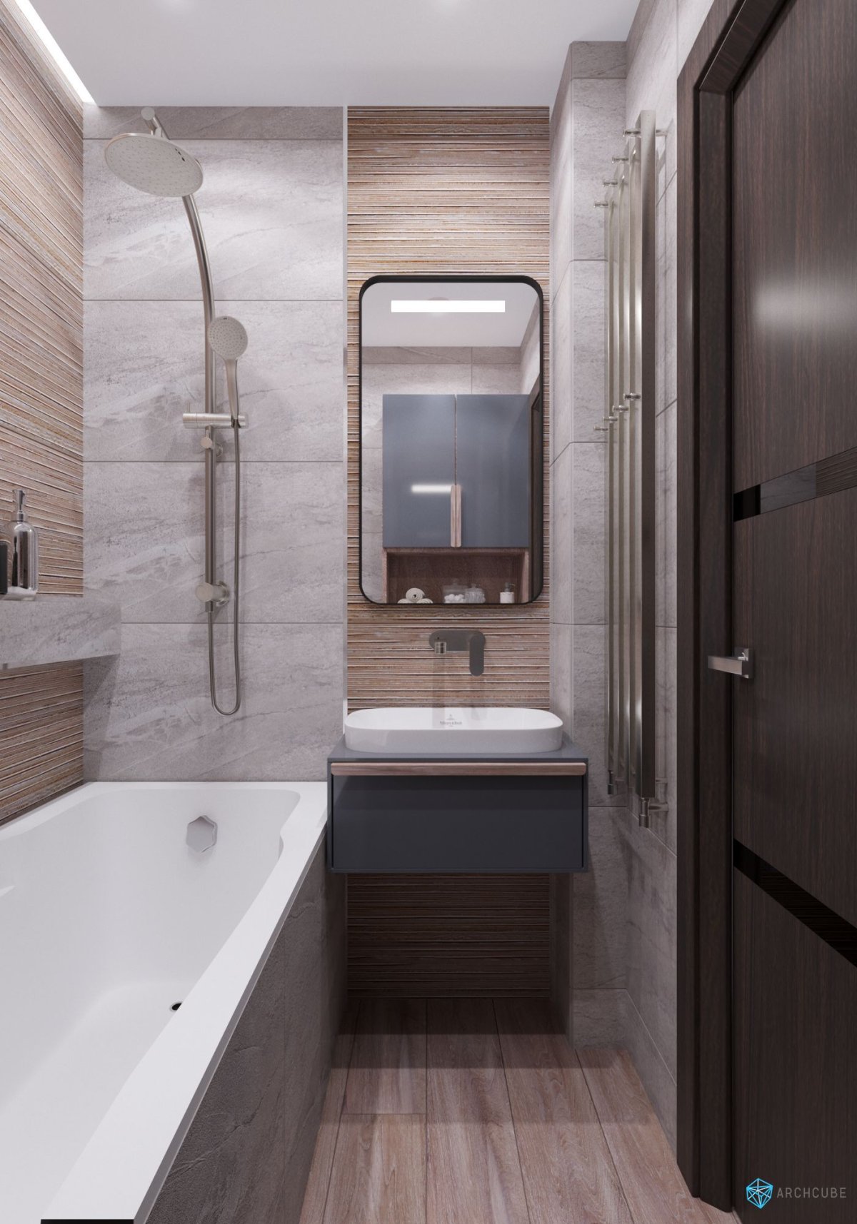 Проект санузла в квартире