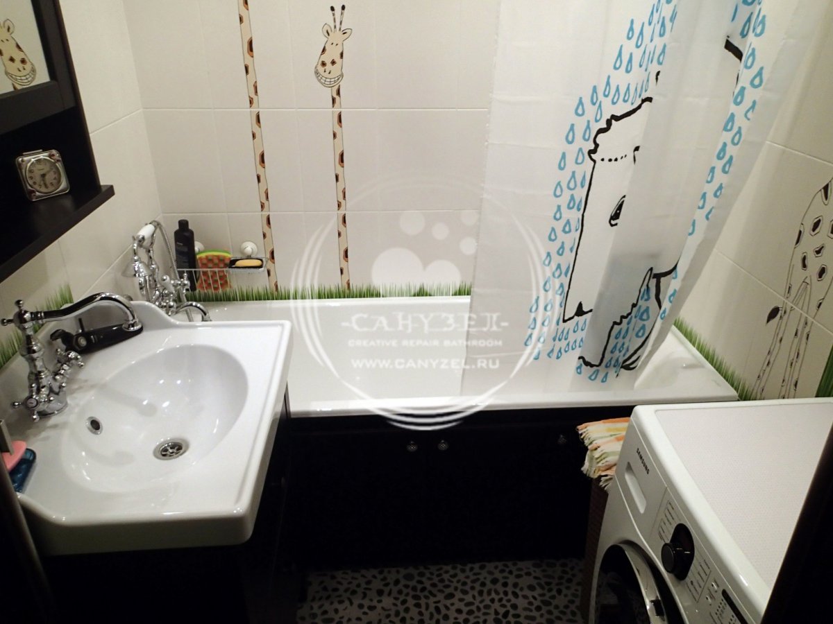 Ванна в доме п30