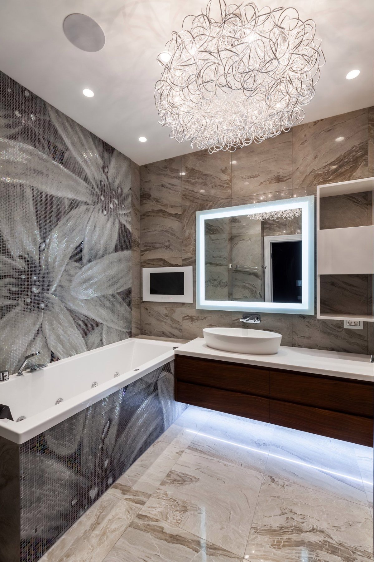 Дизайн ванной комнаты в панельном доме