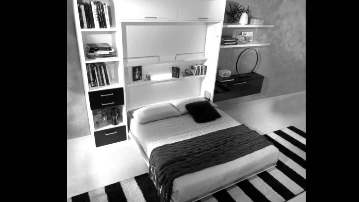 Кровать-шкаф трансформер Летто