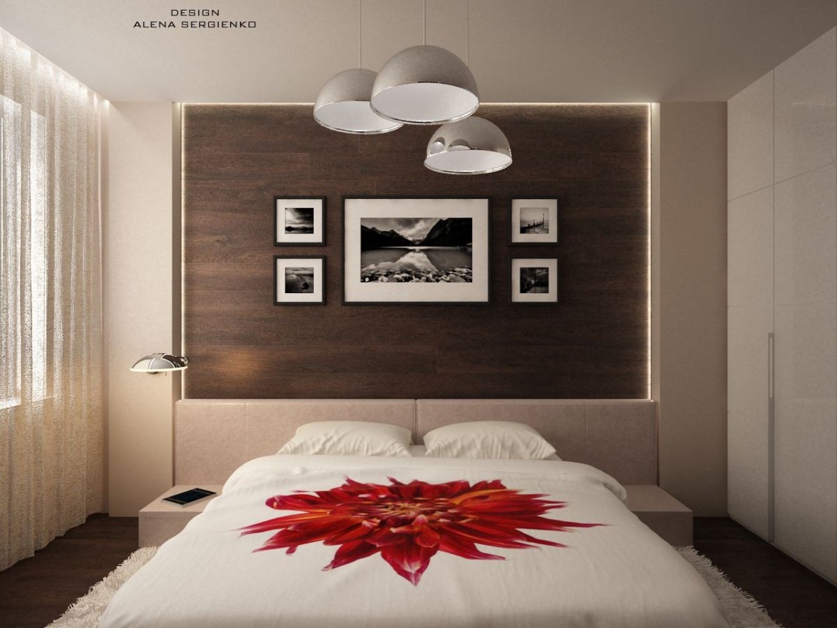 Ниша в стене над кроватью