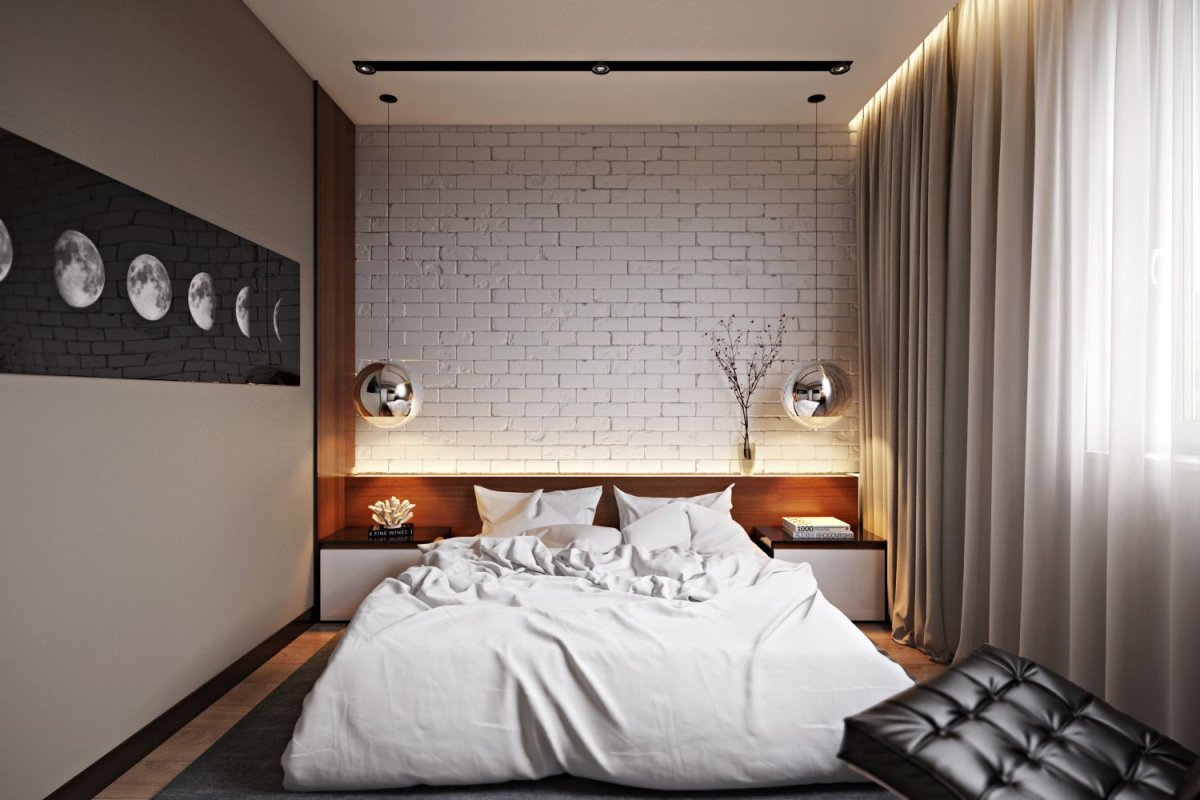 Стильные маленькие спальни