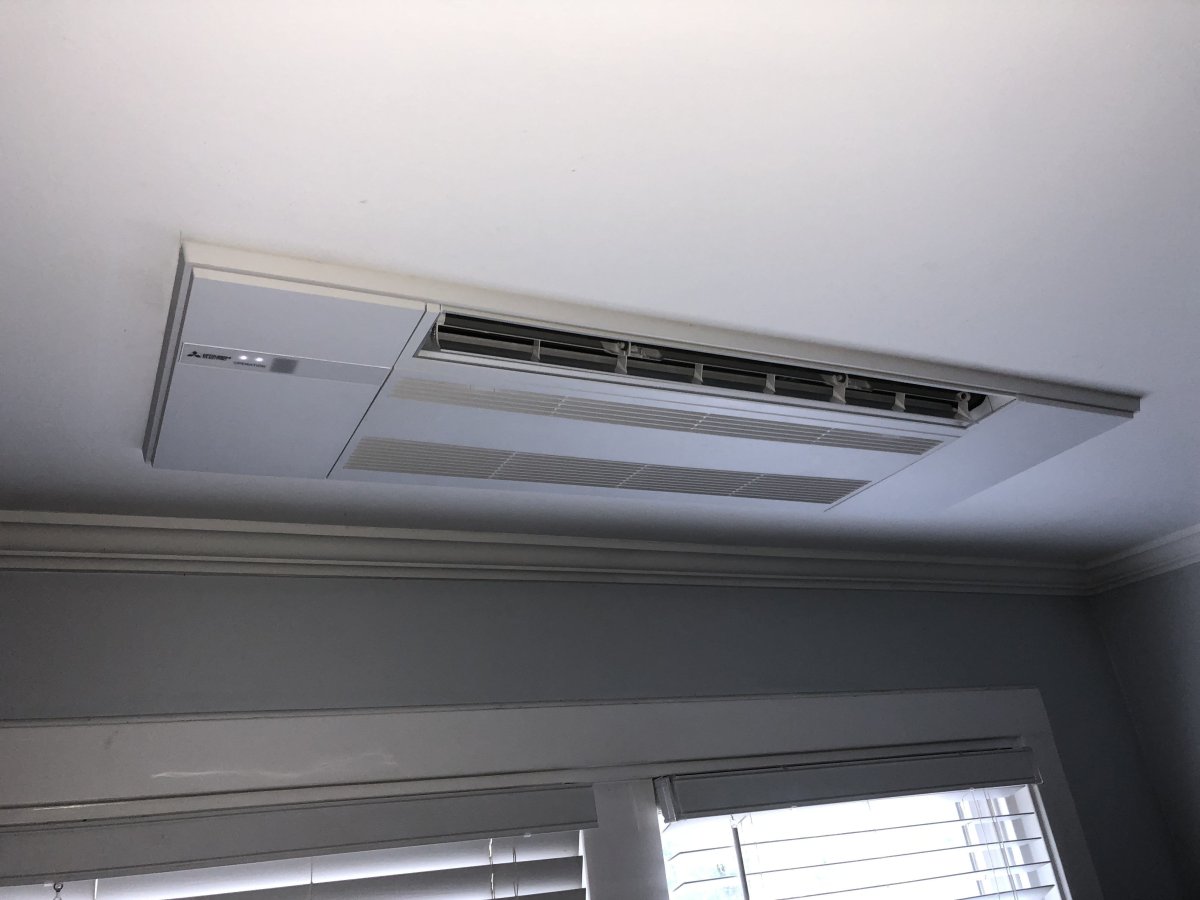 Mitsubishi Electric ez Fit™ recessed Ceiling Cassette