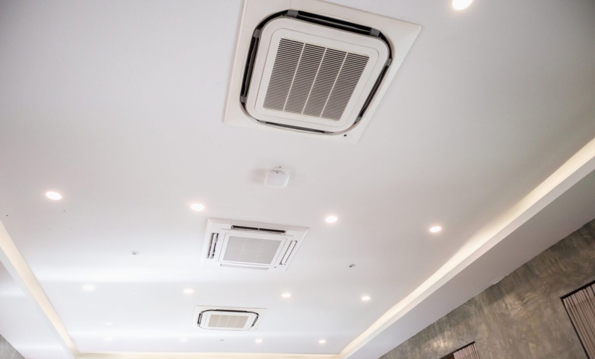 Modern Ceiling Mounted Cassette Type Air conditioning System
